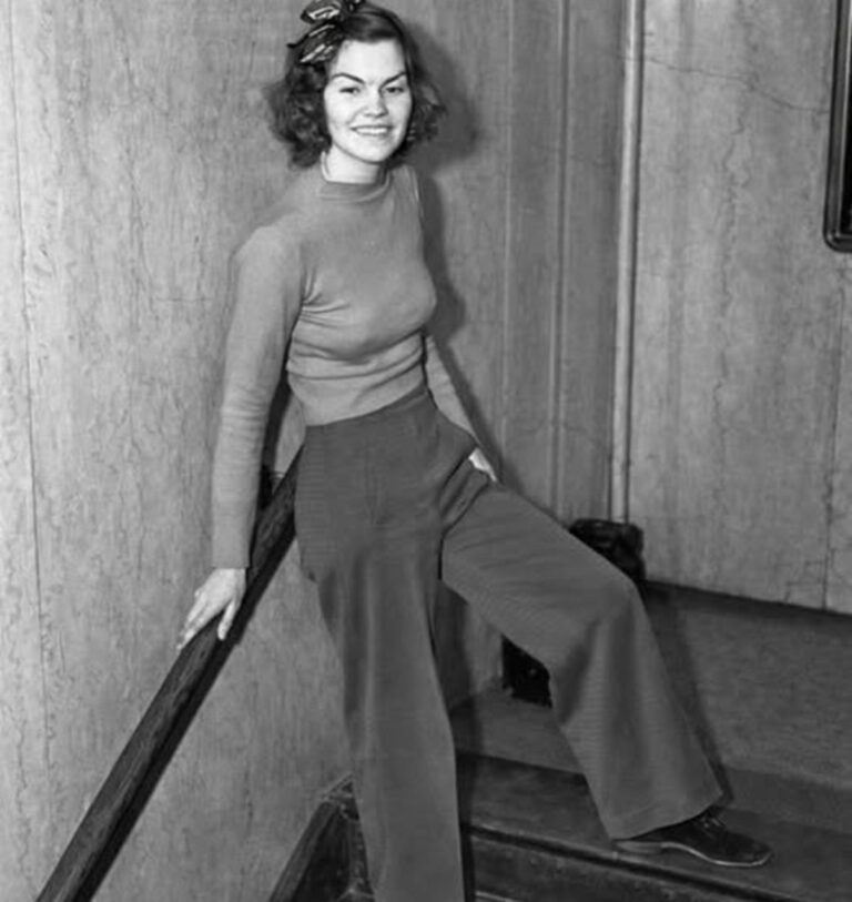 En la foto, Helen Hulick