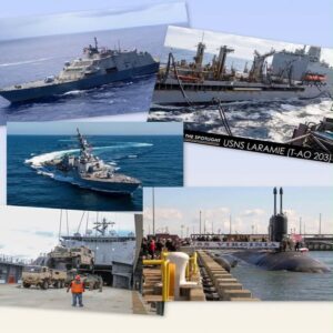 En la foto, el poderío naval que tiene EEUU entre Cuba y Cayo Hueso