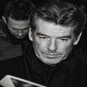 En la foto, Pierce Brosnan