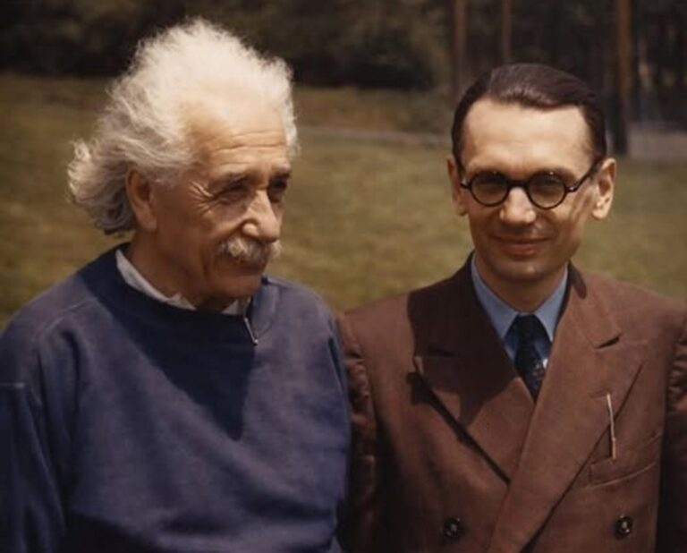 El genio que demostró que todo tiene un límite (y el suyo fue el miedo) 2 nsteinn la foto, Kurt Gödel y Albert Eis