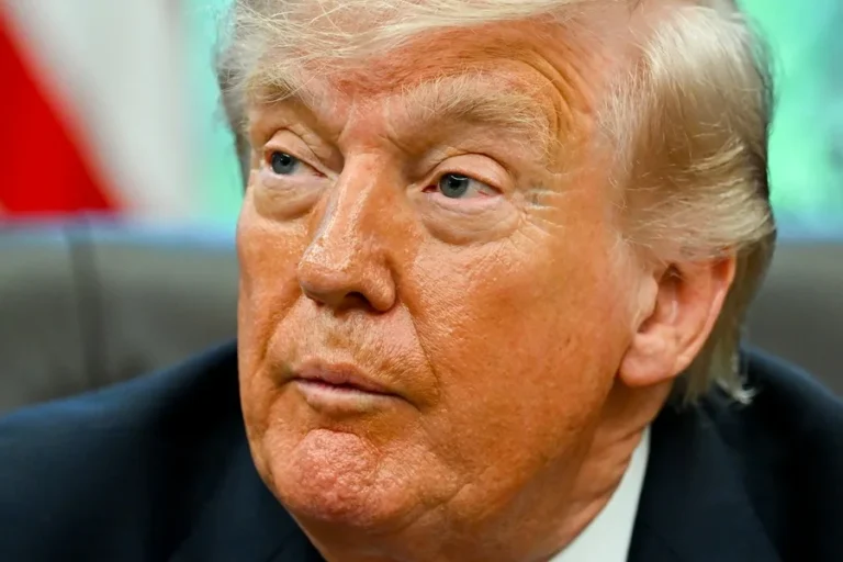 En la foto, el presidente de EEUU, Donald Trump