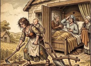 En la foto, una imagen relativa a los dolores de partoe en el hombre