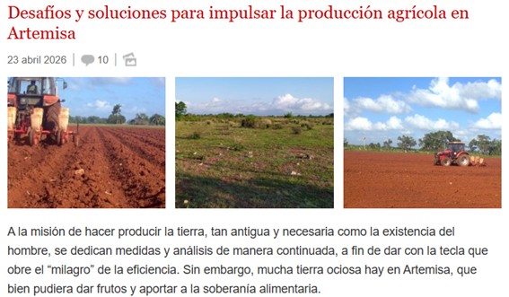 Tierras ociosas, burocracia y un déficit que supera al ‘periodo especial'