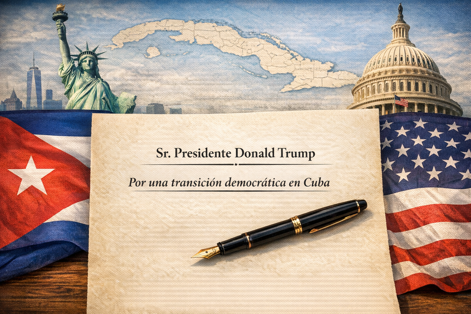 Intelectuales cubanos elevan su voz a Donald Trump por la transición democrática