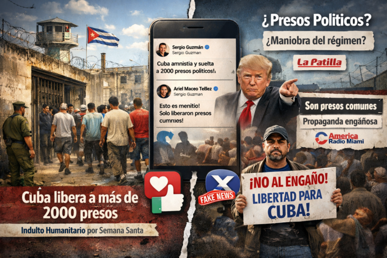 Cuba libera a más de 2000 presos en Semana Santa mientras crece el debate en redes sociales sobre si se trata de presos políticos o una maniobra propagandística del régimen.
