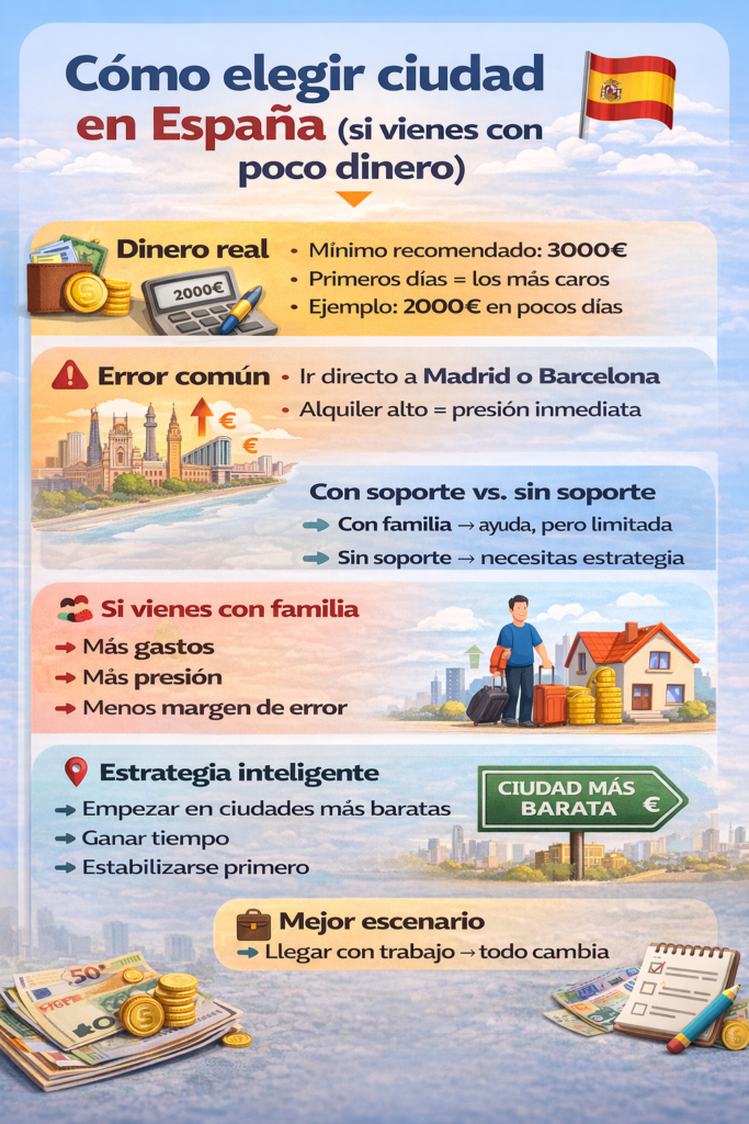 Cómo elegir ciudad en España para emigrar desde Cuba (sin dinero de sobra) 2 infografía cómo elegir ciudad en España para emigrar desde Cuba con poco dinero