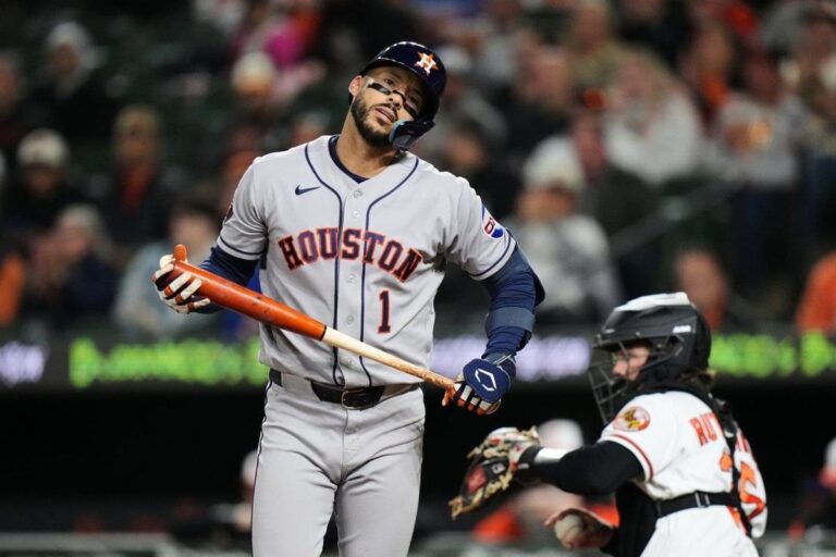 En la foto, Carlos Correa