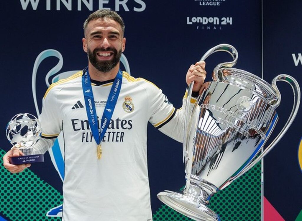 Dani Carvajal cierra una era en el Real Madrid: 13 temporadas, 27 títulos y seis Champions 4 En la foto, Dani Carvajal