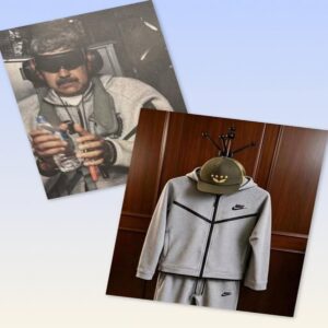 En la foto, un montaje con la foto de Maduro preso y la ropa que espera a Raúl Castro