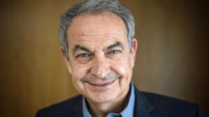 En la foto, el expresidente del gobierno español JOsé Luis Rodríguez Zapatero