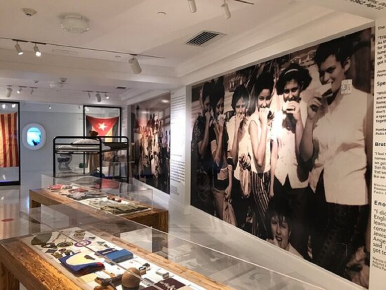 En la foto, museo sd ela diáspora cubana en Miami
