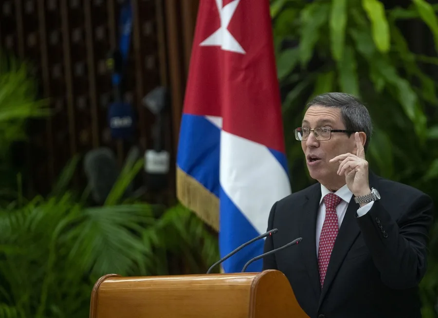 En la foto, El canciller de Cuba, Bruno Rodríguez Padilla, en una fotografía de archivo