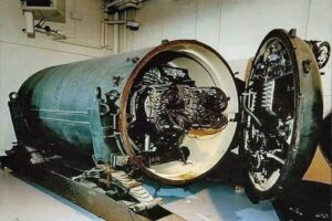 En la foto, una bomba nuclear