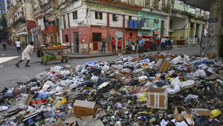 En la foto, la Cuba actual