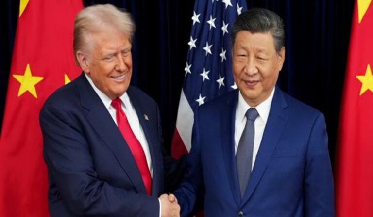 En la foto, Trump y Xi Jinping en Pekín