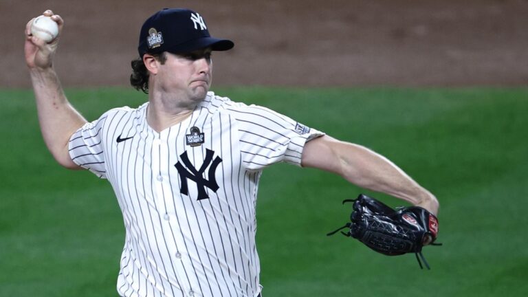 En la foto, Gerrit Cole