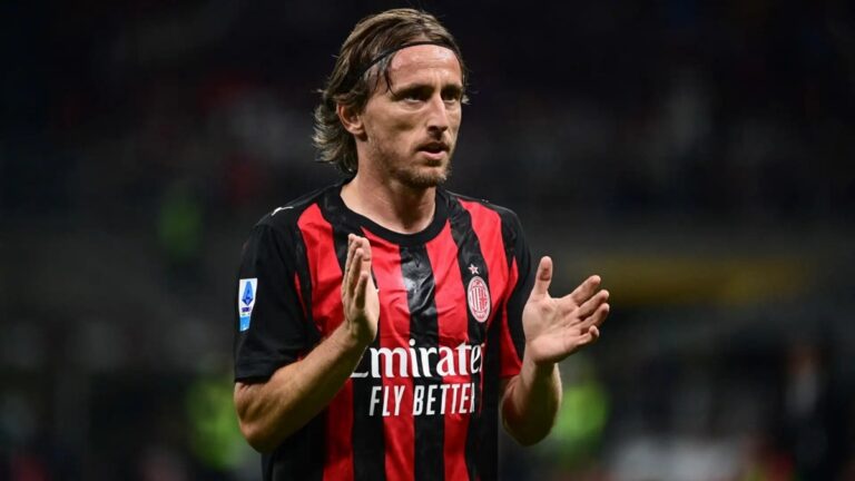 En la foto, Luka Modric
