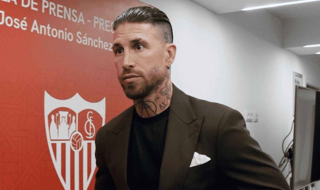 En la foto, Sergio Ramos