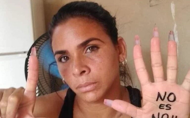 En la foto, Lizandra Góngora