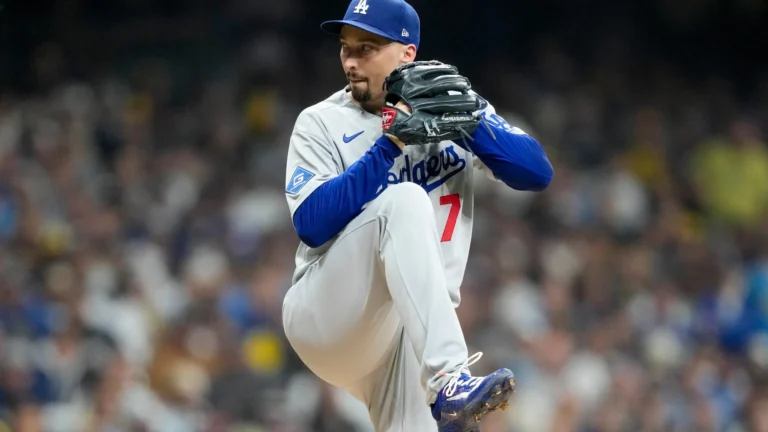 En la foto, Blake Snell