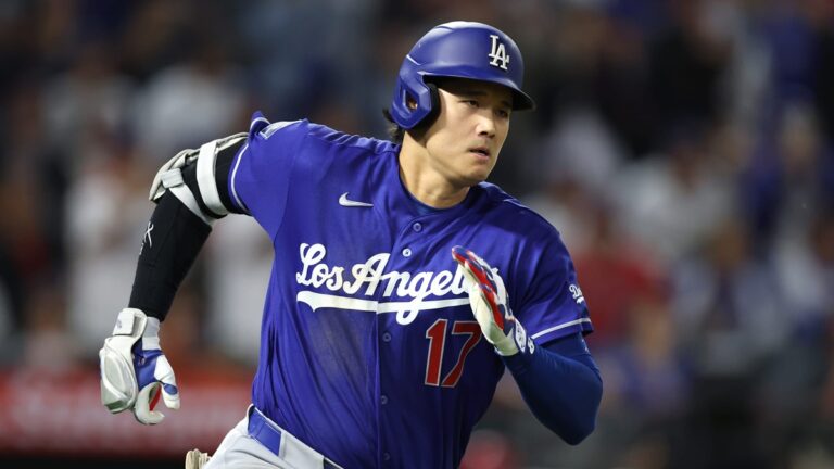 En la foto, Shohei Ohtani