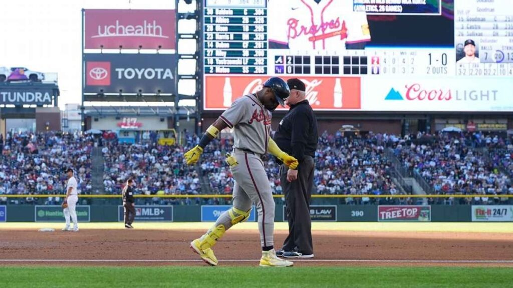 En la foto, Ronald Acuña Jr.