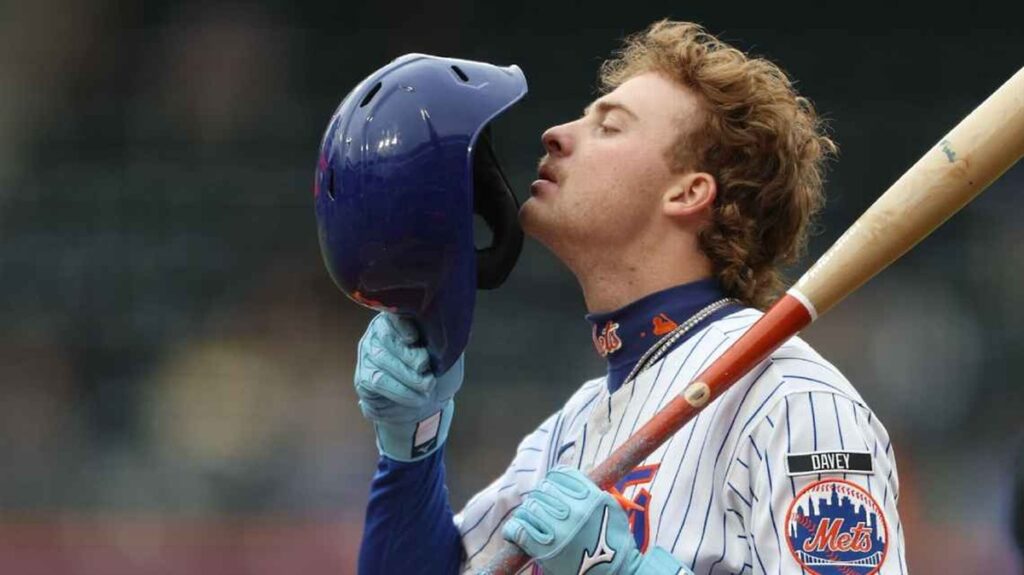 En la foto, un jugador de los Mets de Nueva York