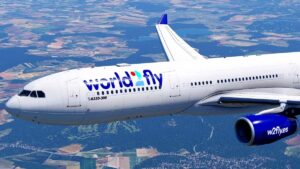 En la foto, un avión de World2fly