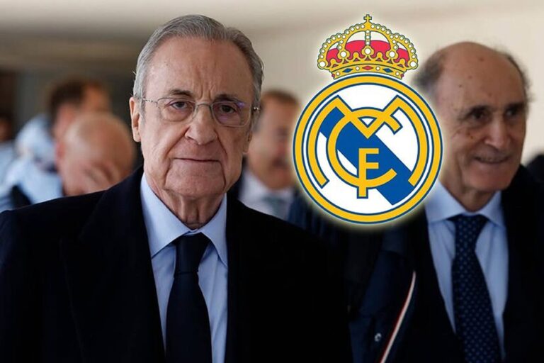 En la foto, Florentino Pérez
