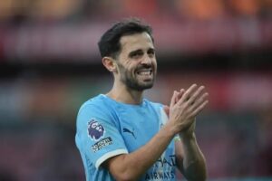 En la foto, Bernardo Silva
