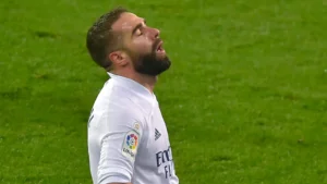 En la foto, Dani Carvajal