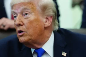 En la foto, el Presidente de los Estados Unidos, Donald J. Trump