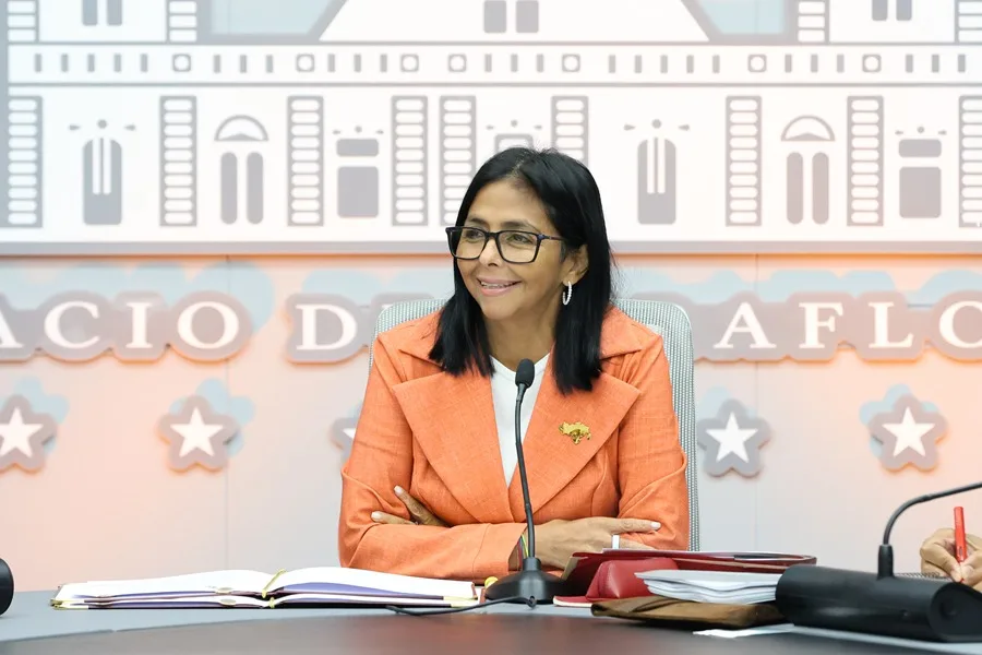 Delcy Rodríguez anuncia la reestructuración del Gobierno ante la «nueva realidad» de Venezuela 2 En la foto, Delcy Rodríguez