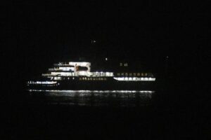 En la foto, el crucero que partió de Burdeos