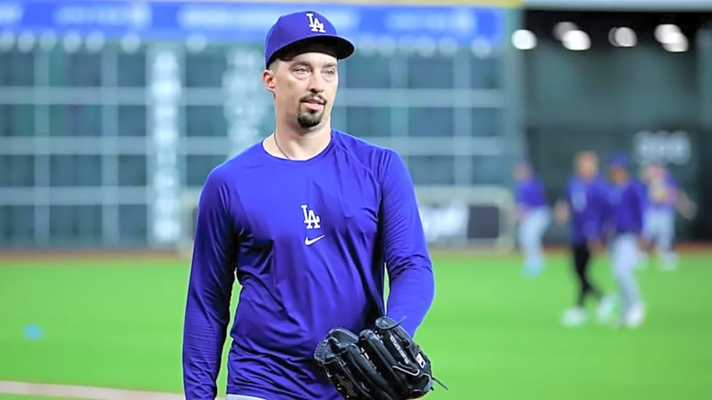 En la foto, Blake Snell