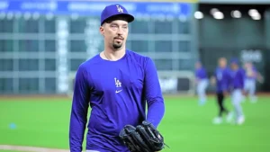En la foto, Blake Snell