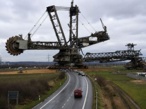 En la foto, la Bagger 293