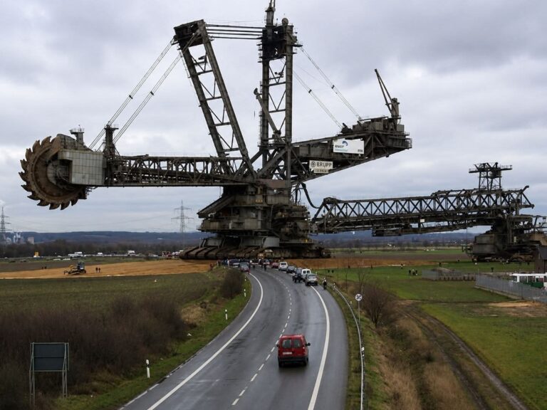 En la foto, la Bagger 293
