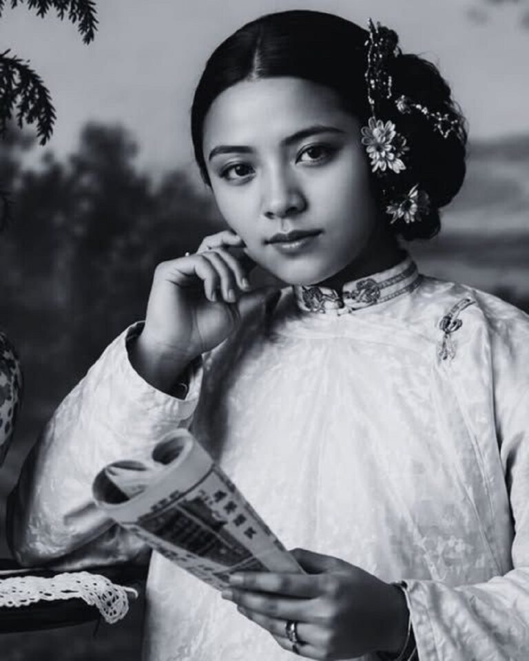 En la foto, Tye Leung