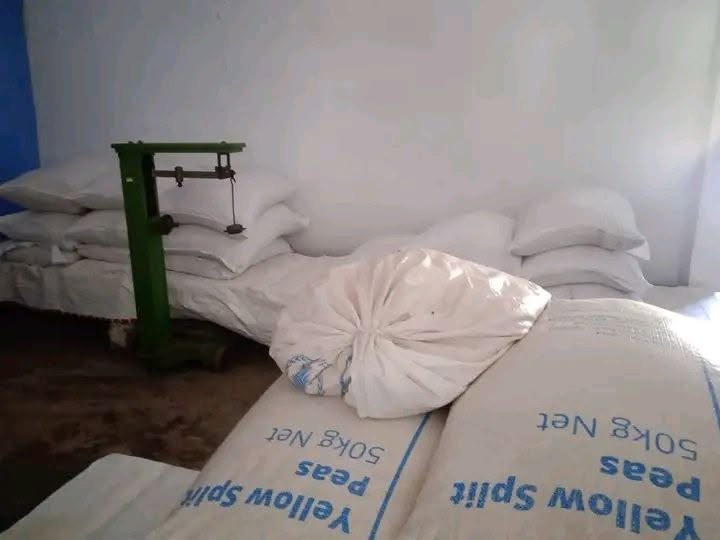 Acto solemne en Manicaragua por entrega de libras de arroz pertenecientes a mayo