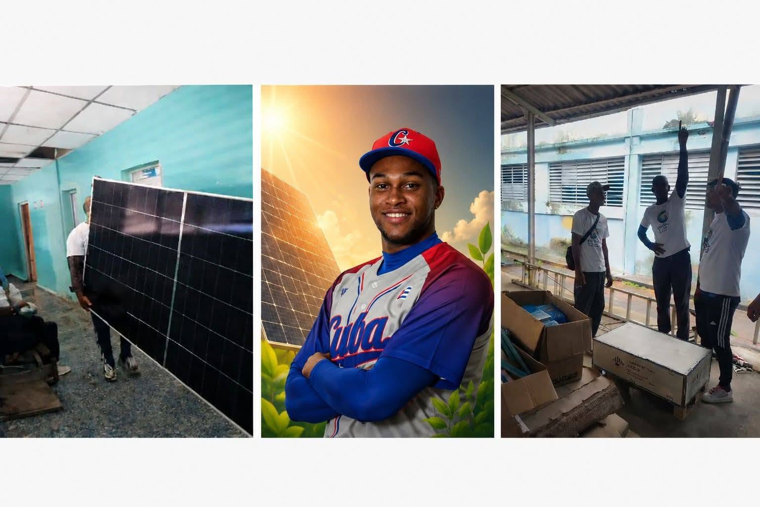 Raidel Martínez dona sistema de paneles solares a policlínico de Pinar del Río 1 Raidel Martínez dona sistema de paneles solares a policlínico de Pinar del Río