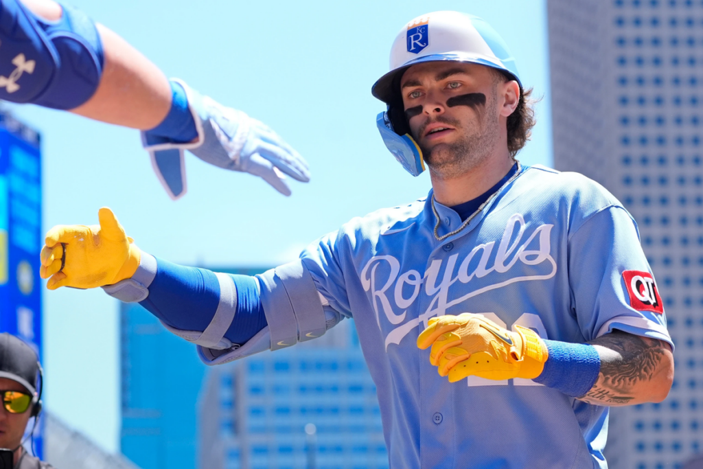 En la foto, Bobby Witt Jr.