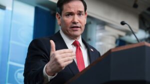 En la foto, Marco Rubio