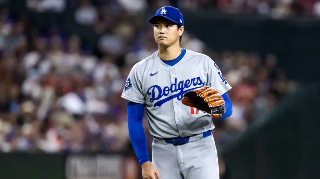 En la foto, Shohei Ohtani