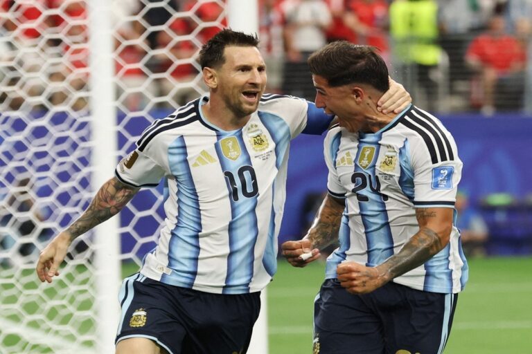 Messi lidera a Argentina con doblete ante Austria y ya suma cinco goles en el Mundial 2026 1 En la foto, Messi celebra su segundo gol ante Austria