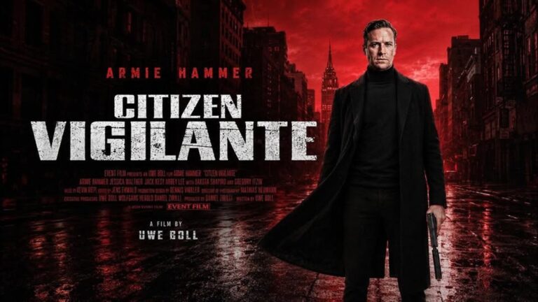 En la foto, el cartel del Citizen vigilante