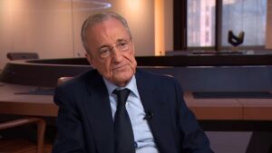 En la foto, Florentino Pérez