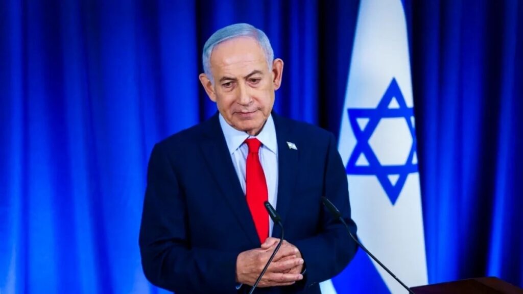 En la foto, Benjamín Netanyahu