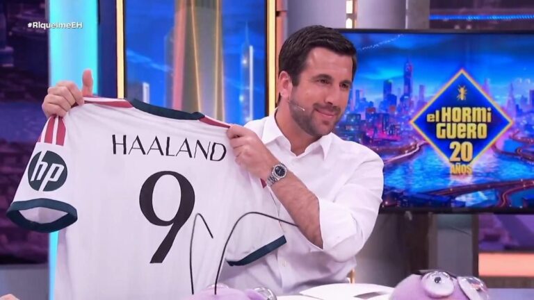 En la foto, El City desmiente a Enrique Riquelme sobre Erling Haaland