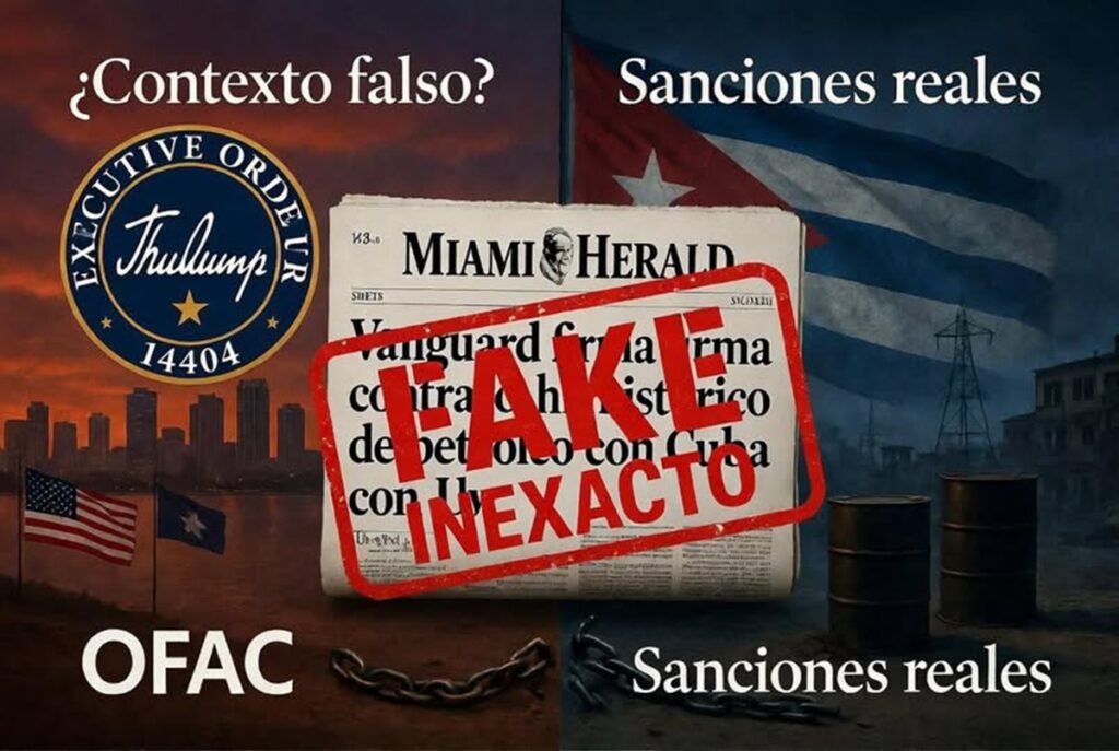 ¿Por qué es 'fake' la publicación del Herald sobre el contrato de Vanguard con Cupet? 2 ¿Por qué es 'fake' la publicación del Herald sobre el contrato de Vanguard con Cupet?